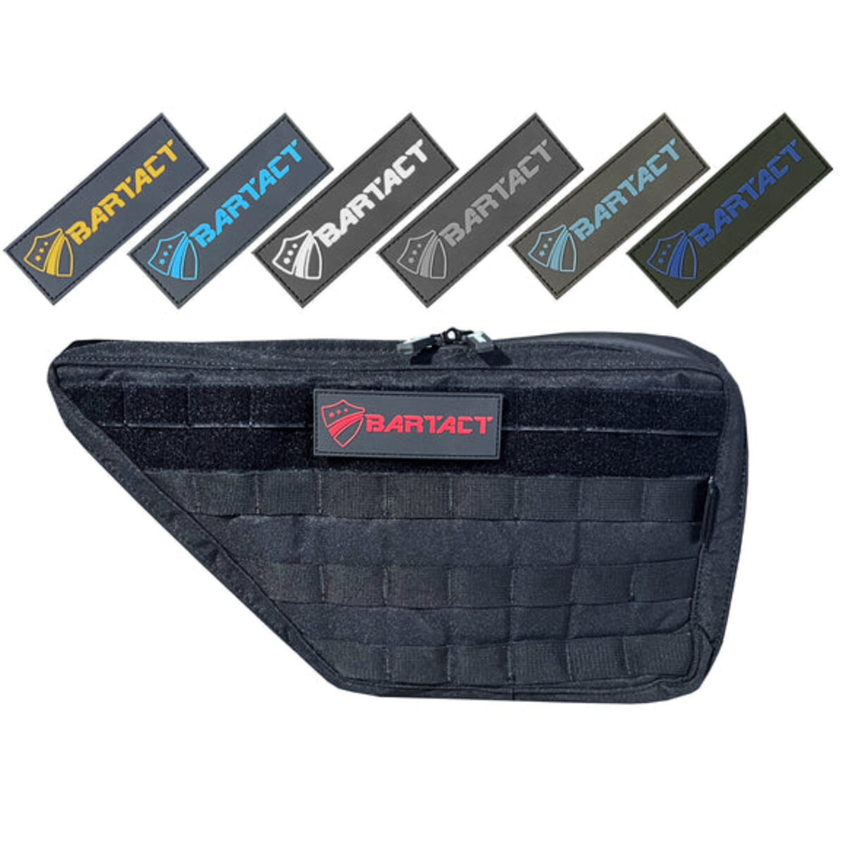 Bartact Ford Bronco front door storage pocket bags, black MOLLE panel with Bartact logo patch — best Ford Bronco Upgrade pick